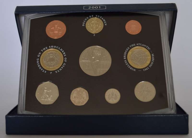 2001 United Kingdom Proof Set as per photo