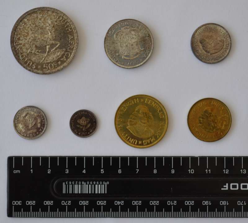 1964 ZAR Short Proof set as per photo