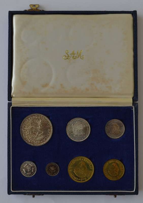 1964 ZAR Short Proof set as per photo