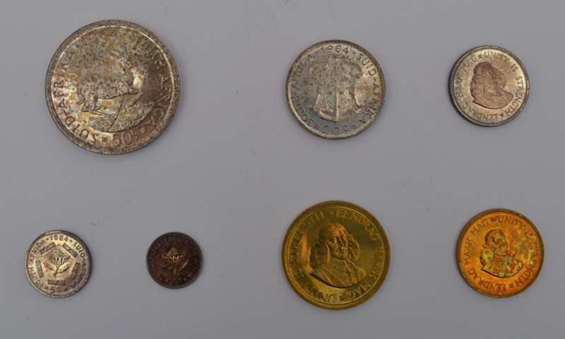 1964 ZAR Short Proof set as per photo