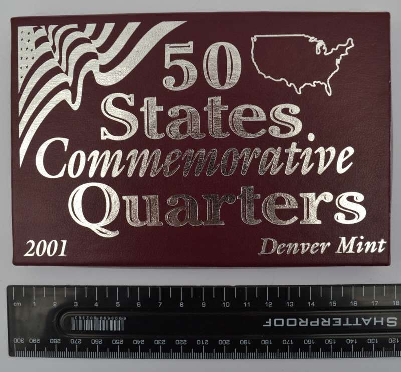 2001 USA 50 States Commemorative Quarters Denver Mint as per photo