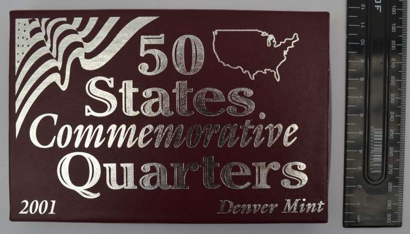 2001 USA 50 States Commemorative Quarters Denver Mint as per photo