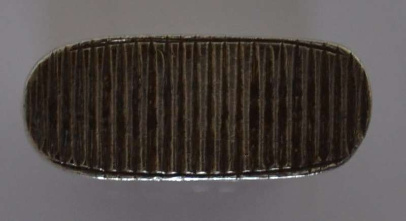 Antique Russian Silver Match Striker Engraved G. F. weight 31.2g as per photo