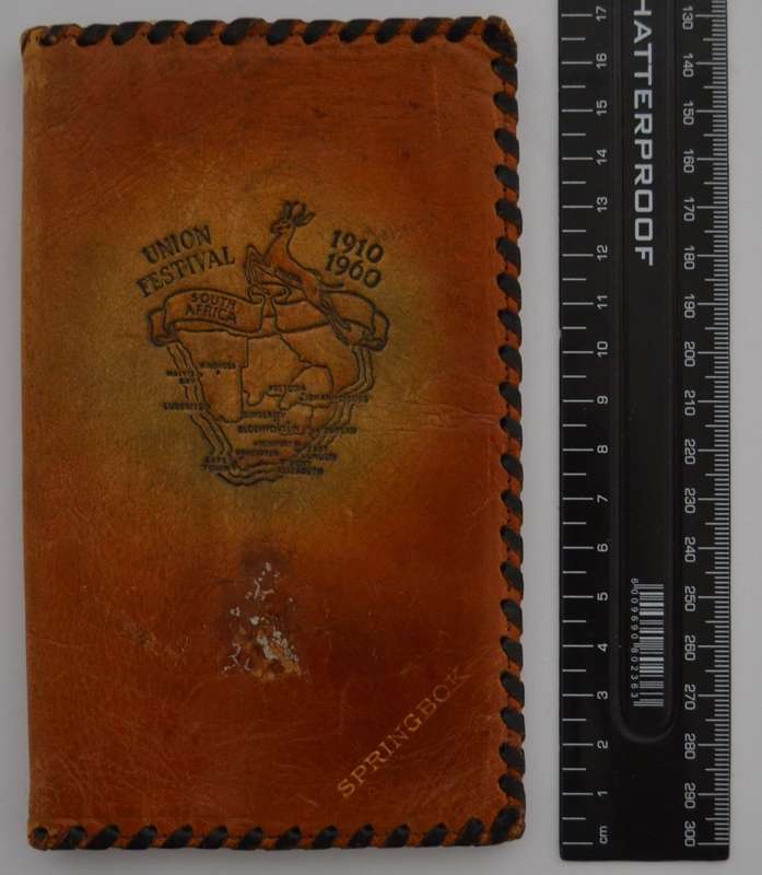 1910-1960 Union Festival Genuine Leather Wallet as per photo