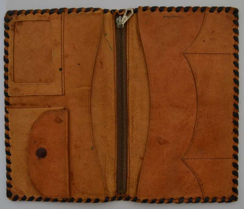 1910-1960 Union Festival Genuine Leather Wallet as per photo