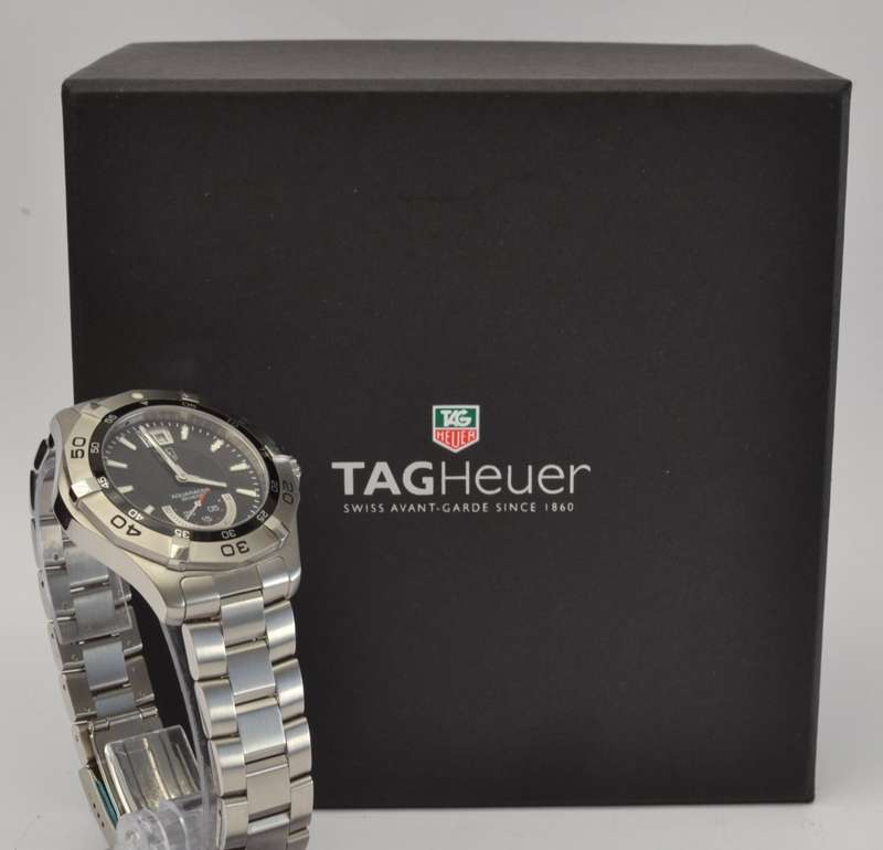 Tag Heuer Aquaracer Men`s watch 300 meters with Date WAF1010 EEK2975 with box & Papers as per photo
