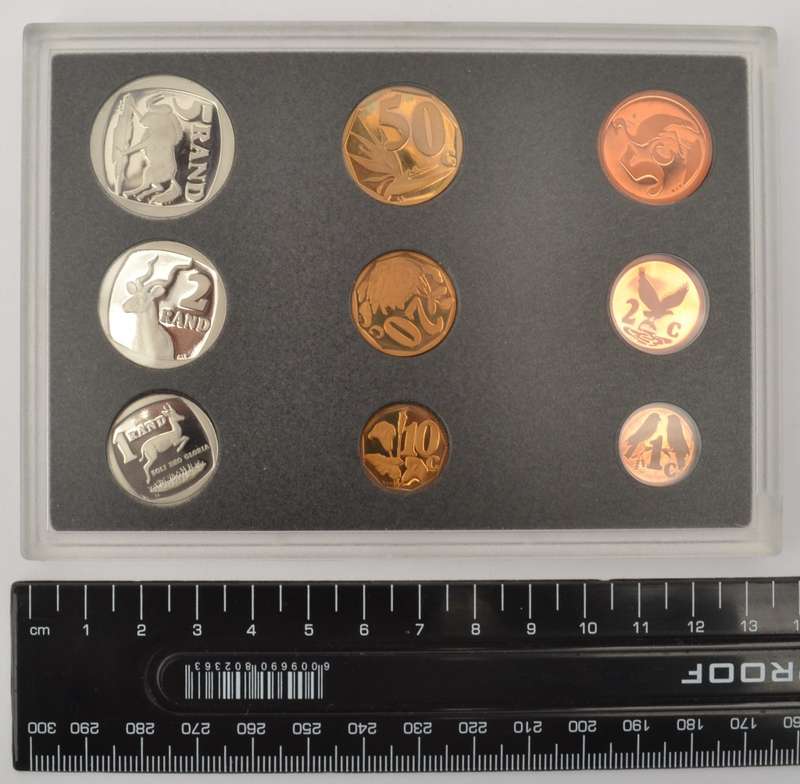 1997 South African Short Proof Set in Box as per photo