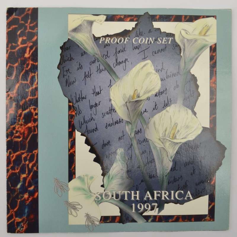 1997 South African Short Proof Set in Box as per photo