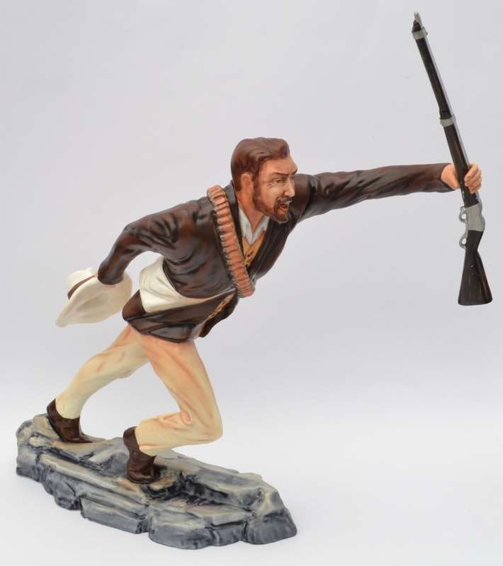 Michael Sutty Porcelain Figure(Boer War) Boer Celebration After the Battle of Amajuba 1881 as per ph