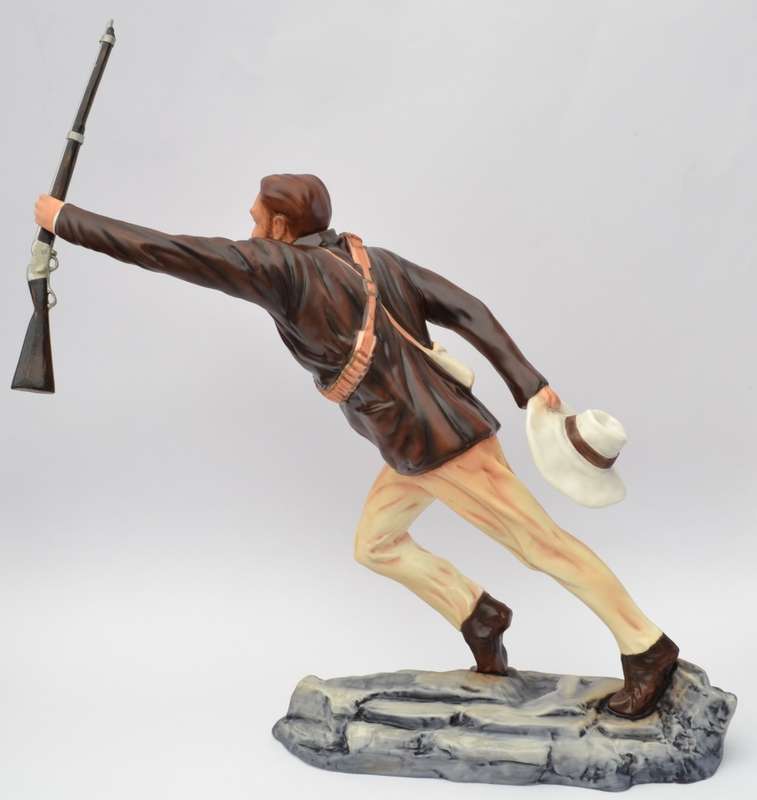 Michael Sutty Porcelain Figure(Boer War) Boer Celebration After the Battle of Amajuba 1881 as per ph