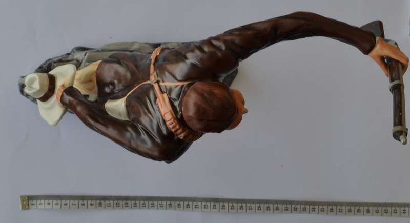 Michael Sutty Porcelain Figure(Boer War) Boer Celebration After the Battle of Amajuba 1881 as per ph