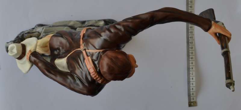 Michael Sutty Porcelain Figure(Boer War) Boer Celebration After the Battle of Amajuba 1881 as per ph