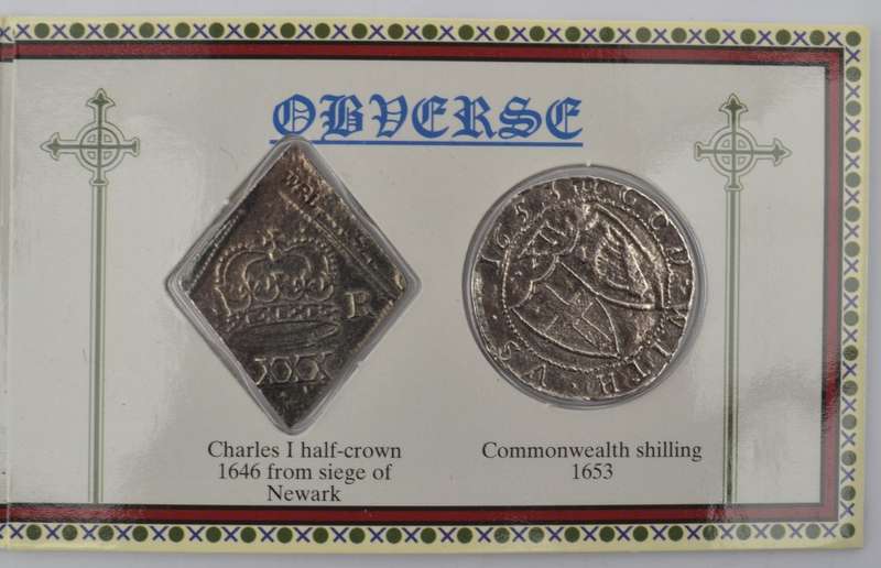 British History Reproduction Coins - The Civil War as per photo