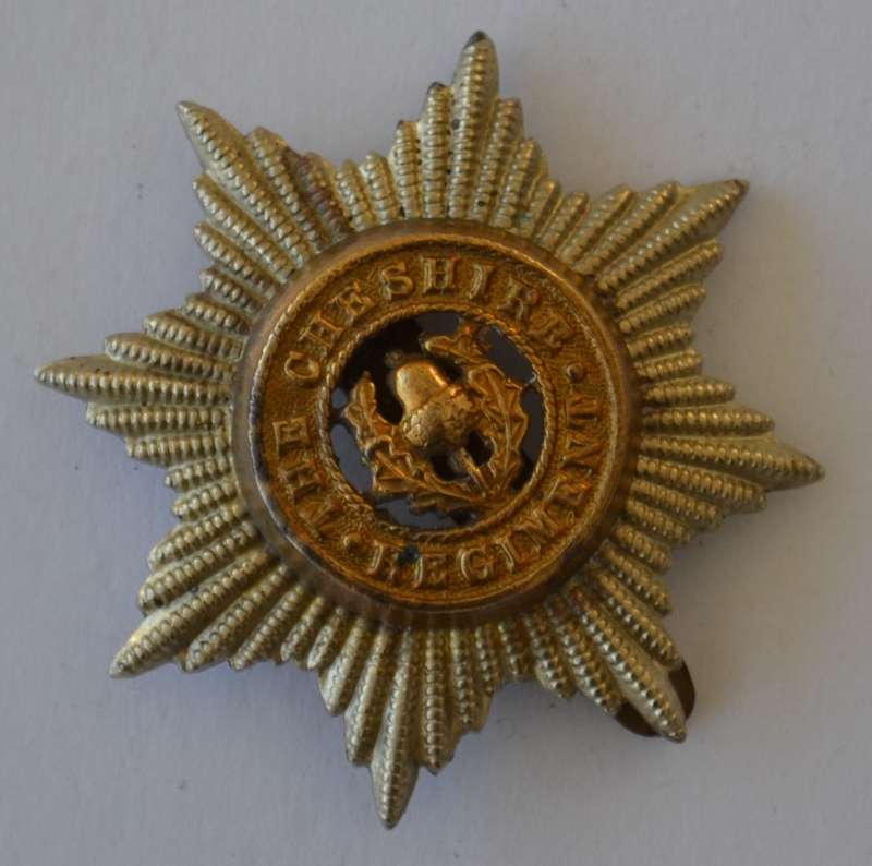 Cheshire regiment badge as per photo