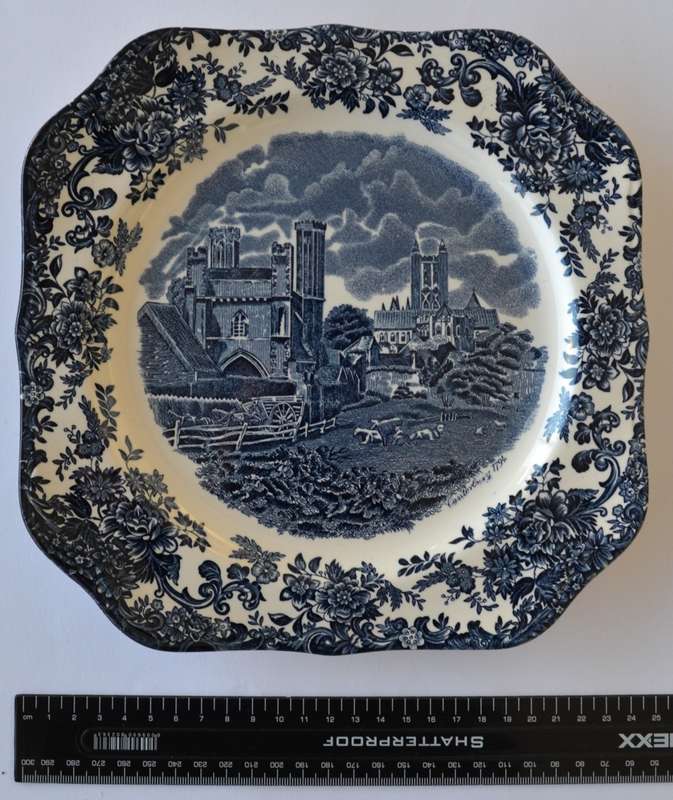 Johnson Brothers Stoke-On-Trent Cake Plate - ` CANTERBURY ` as per photo