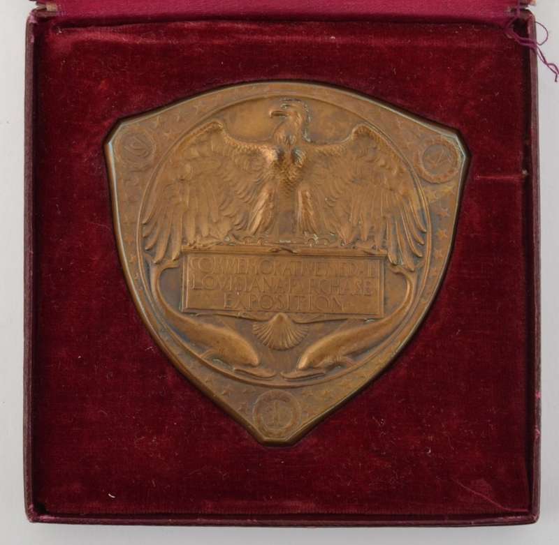 USA St. Louis -  1904 Louisiana Purchase Exposition Medallion as per photo