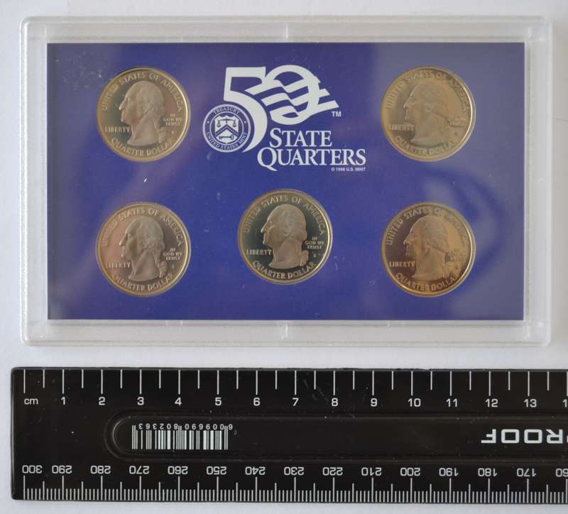 2006 USA Quarters Proof Set as per photo