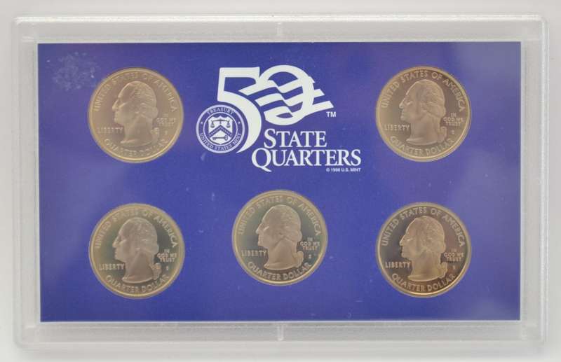 2006 USA Quarters Proof Set as per photo
