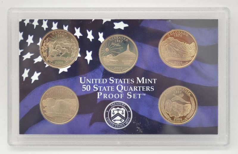 2006 USA Quarters Proof Set as per photo