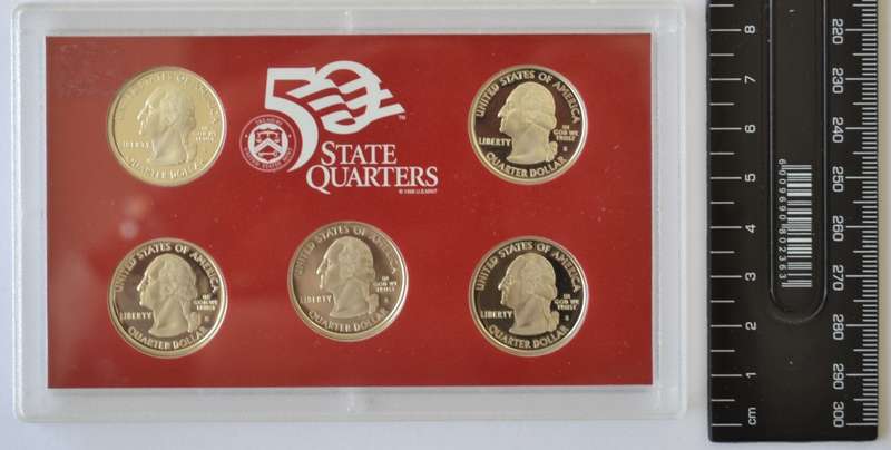 2006 USA Silver Quarters Proof Set as per photo