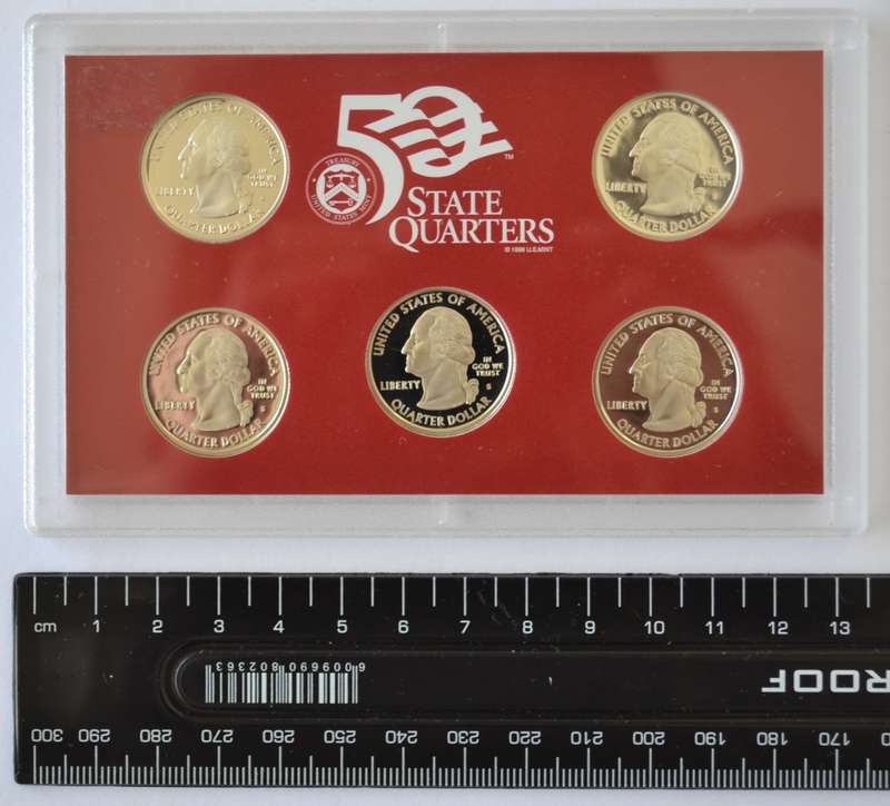 2006 USA Silver Quarters Proof Set as per photo