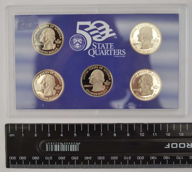2006 USA Quarters Proof Set as per photo