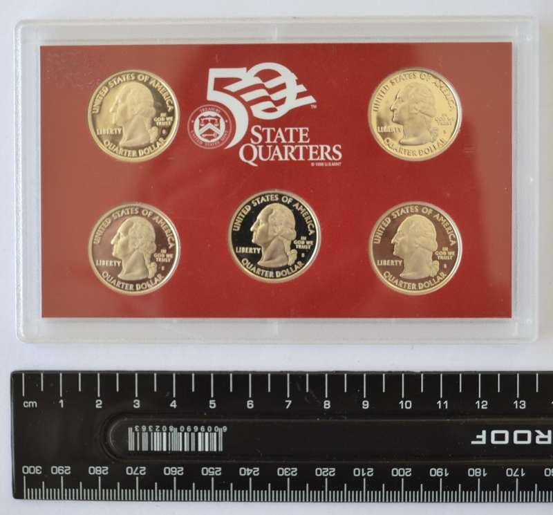 2006 USA Silver Quarters Proof Set as per photo