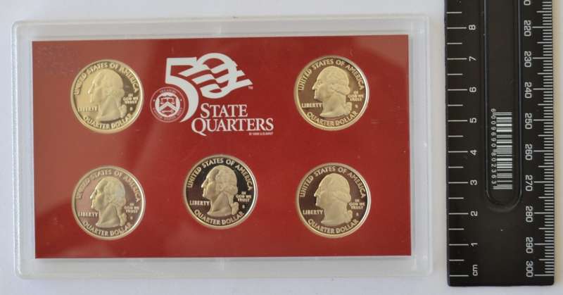 2006 USA Silver Quarters Proof Set as per photo