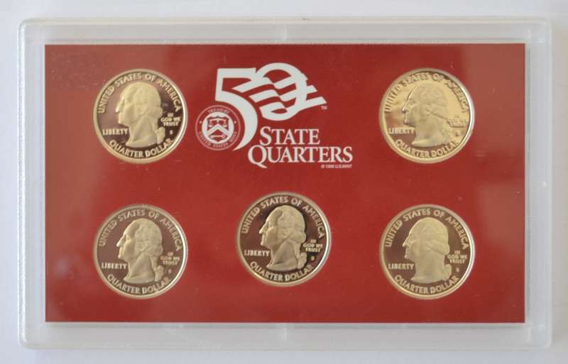 2006 USA Silver Quarters Proof Set as per photo