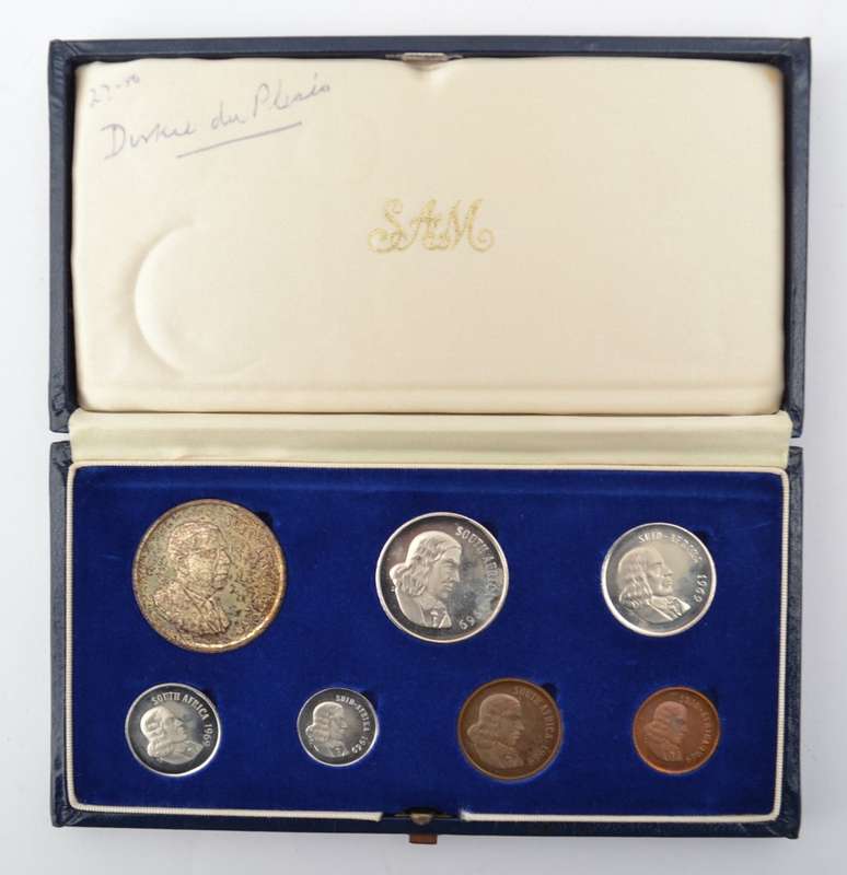 1969 SA Proof Set as per photo