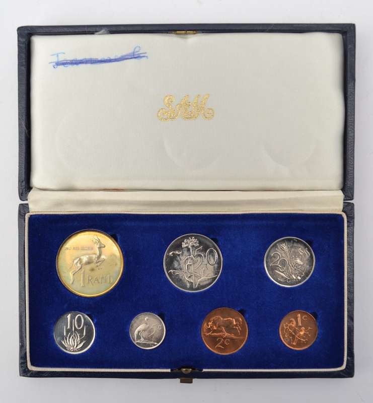 1967 SA Proof Set as per photo