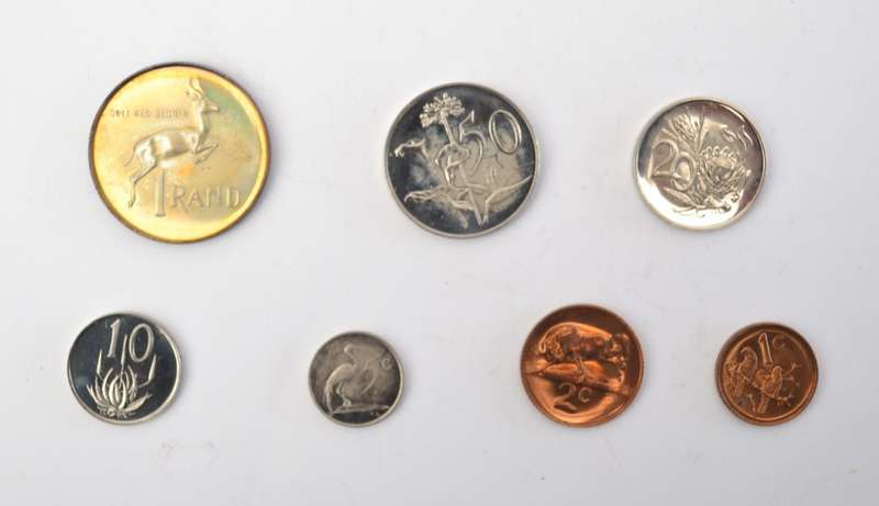 1967 SA Proof Set as per photo