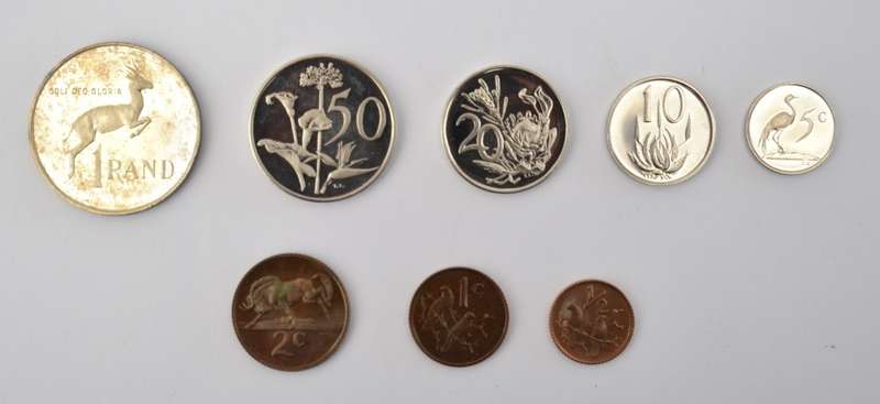 1973 SA Proof Set as per photo