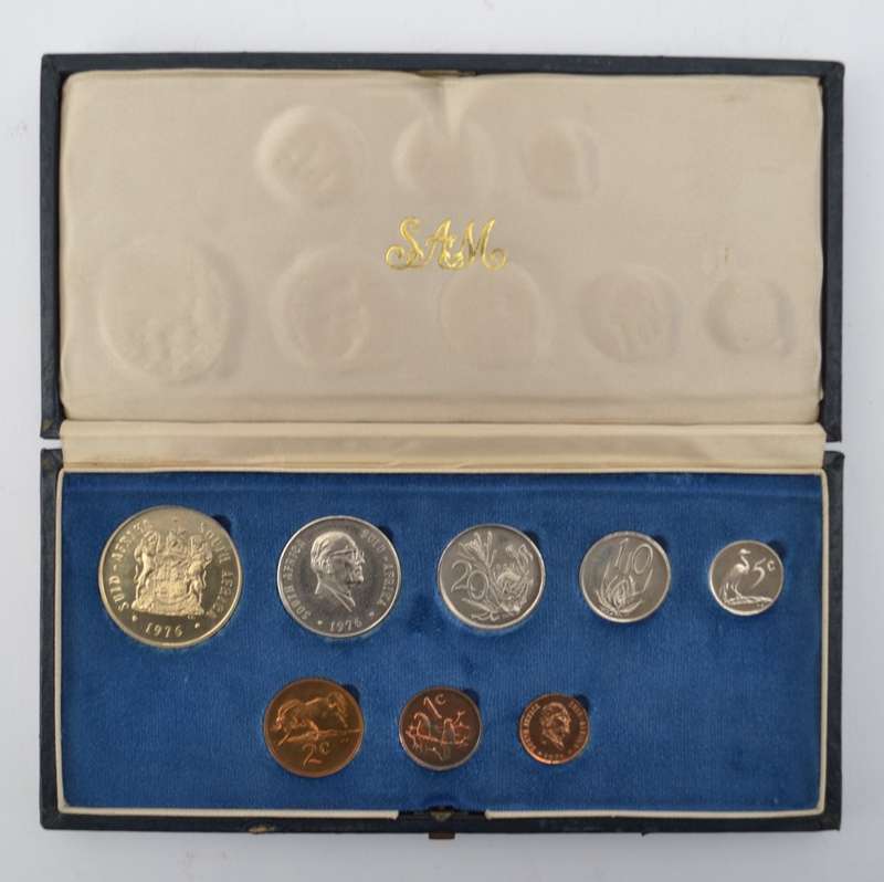 1976 SA Proof Set as per photo