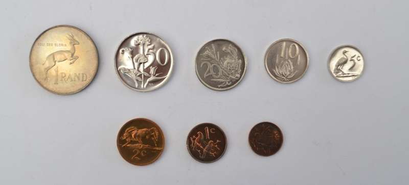1976 SA Proof Set as per photo