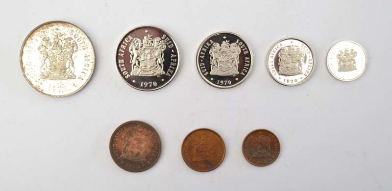 1970 SA Proof Set as per photo