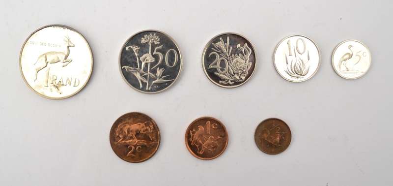 1970 SA Proof Set as per photo