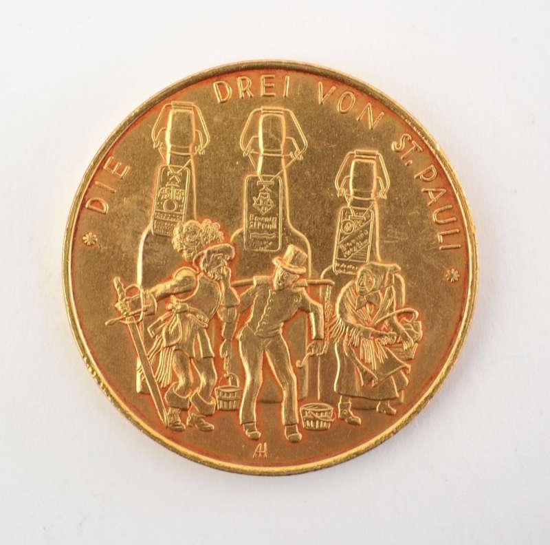 St. Paul Bavaria Beer Copper Medallion
