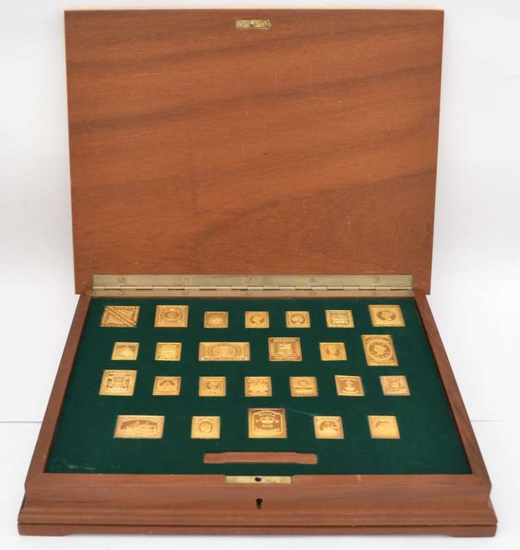 South African Heritage Stamp Collection in Sterling Silver total weight 347g as per photo