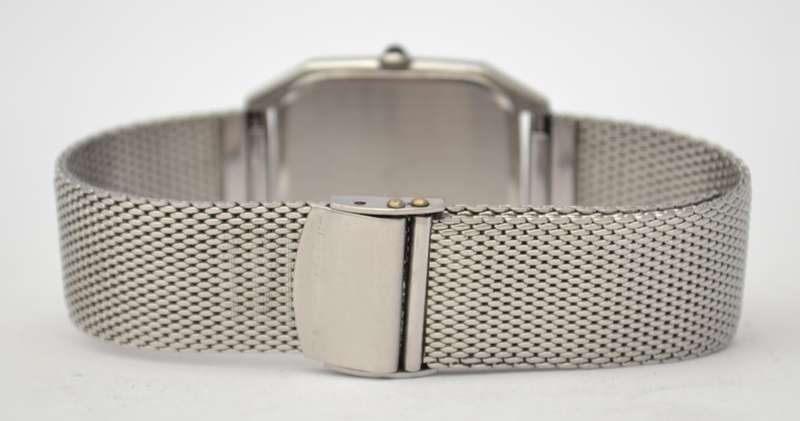 Seiko Unisex Stainless Steel Strap & date with adjustable strap