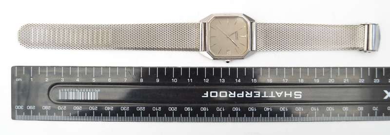 Seiko Unisex Stainless Steel Strap & date with adjustable strap