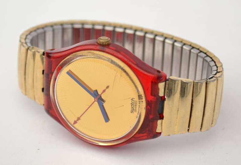 Vintage Unisex Swatch Watch 33mm Dial as per photo