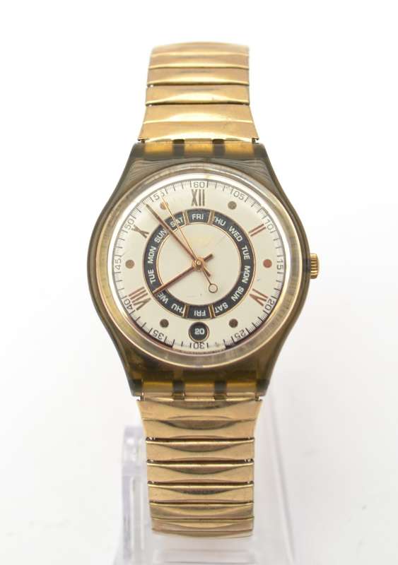 Vintage Unisex Swatch Watch 33mm Dial as per photo