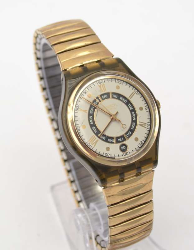 Vintage Unisex Swatch Watch 33mm Dial as per photo