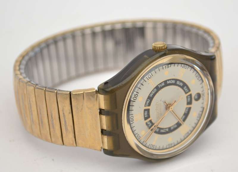 Vintage Unisex Swatch Watch 33mm Dial as per photo