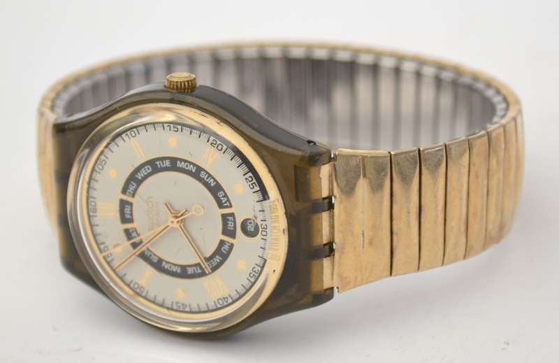 Vintage Unisex Swatch Watch 33mm Dial as per photo