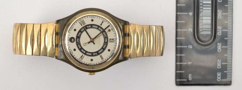 Vintage Unisex Swatch Watch 33mm Dial as per photo
