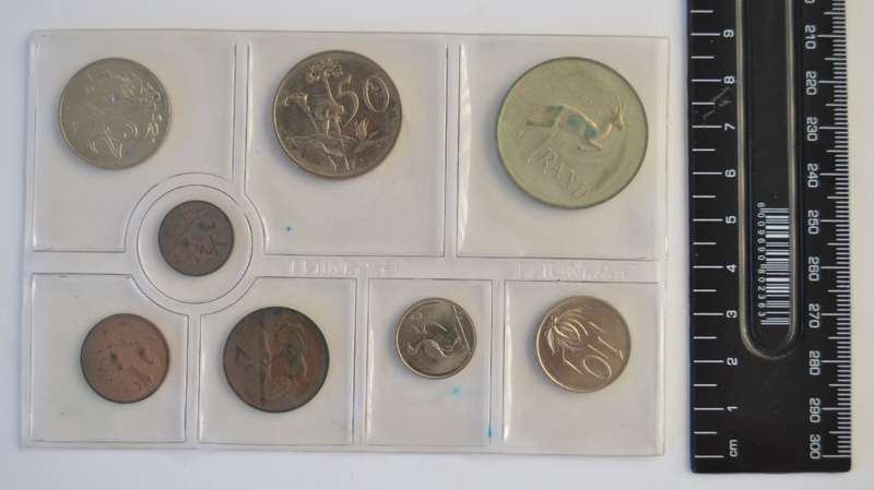 1975 SA Proof Set with Silver R1 as per photo