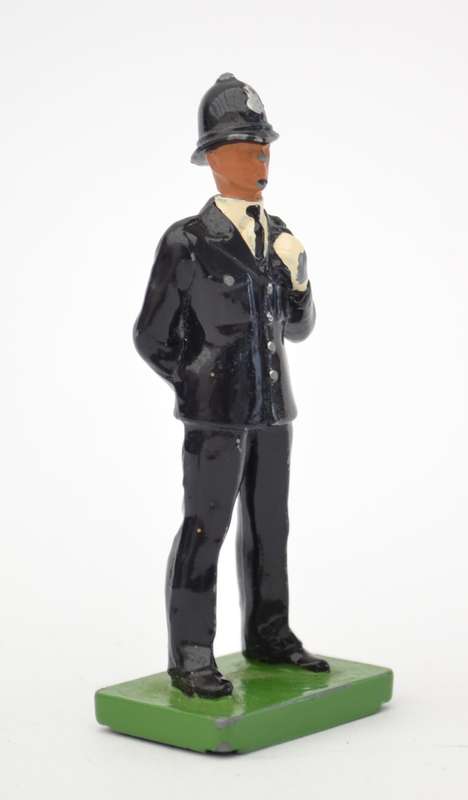 British Scots Guard & British Police Metal Figurines