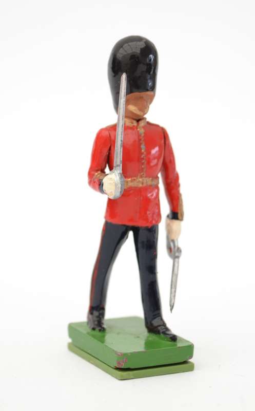 British Scots Guard & British Police Metal Figurines